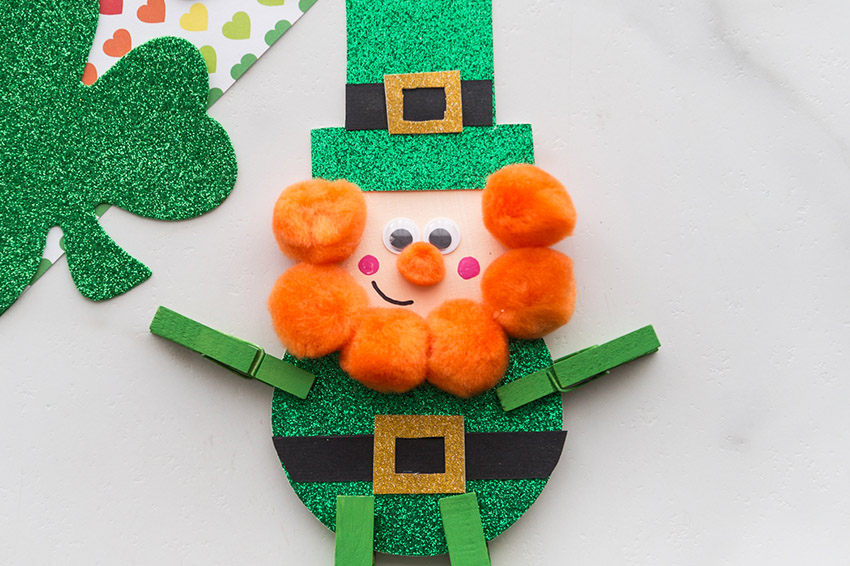 Clothespin Leprechaun Craft - The Best Ideas for Kids