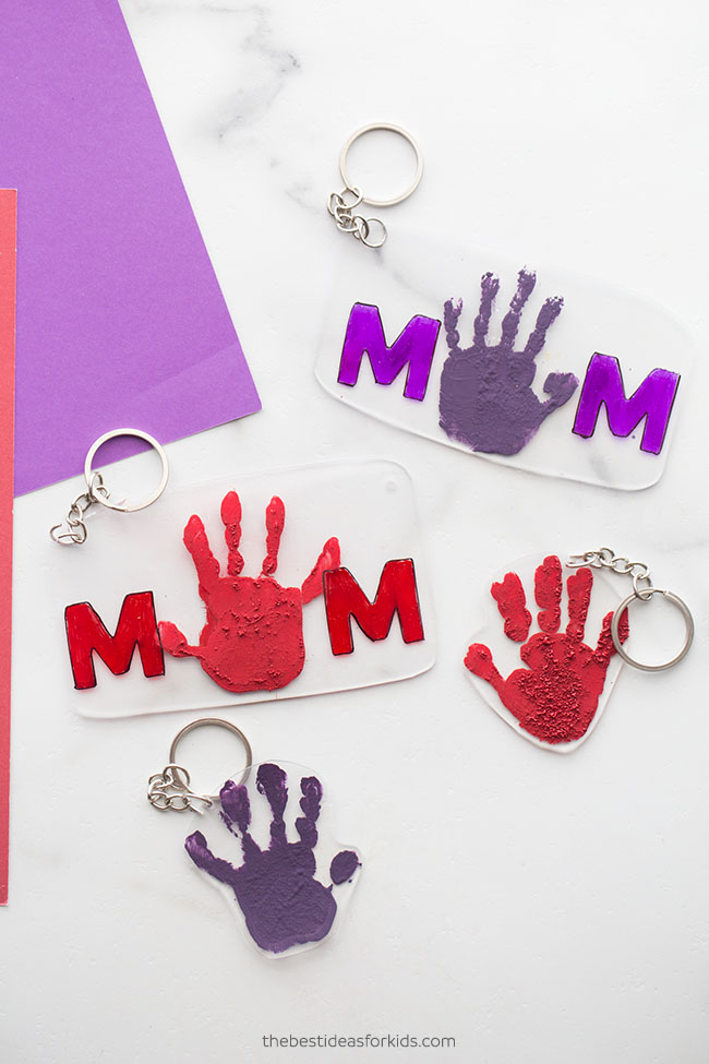 Mother's Day Shrinky Dink Keychain The Best Ideas for Kids