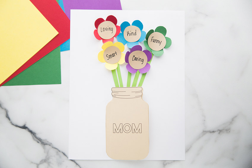 Mothers Day Handlettered Flower Wraps: Free Printable - Lemon Thistle