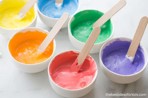 How Do You Make Puffy Paint Recipe - Kid Activities with Alexa