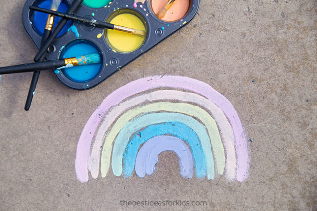 Sidewalk Chalk Paint Recipe