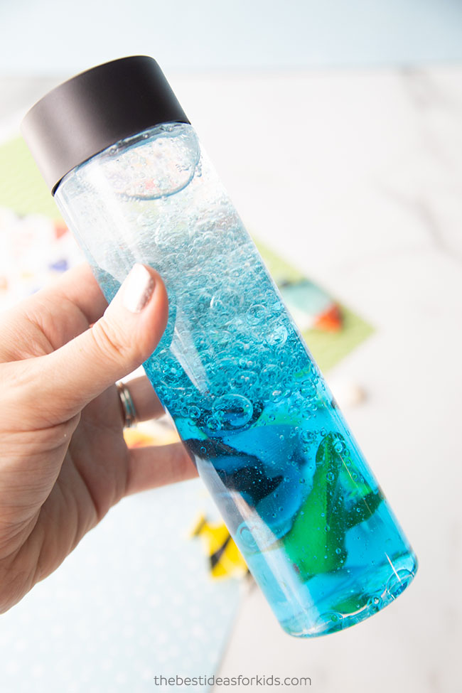 Ocean Sensory Bottle - The Best Ideas for Kids