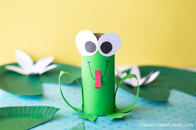 Toilet Paper Roll Frog - The Best Ideas for Kids