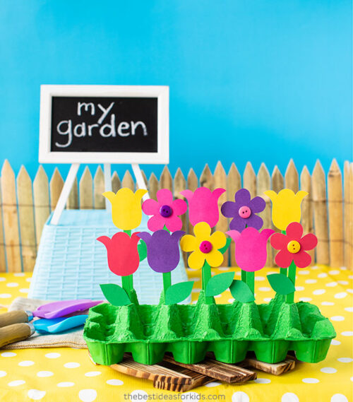 Egg Carton Garden Craft - The Best Ideas for Kids