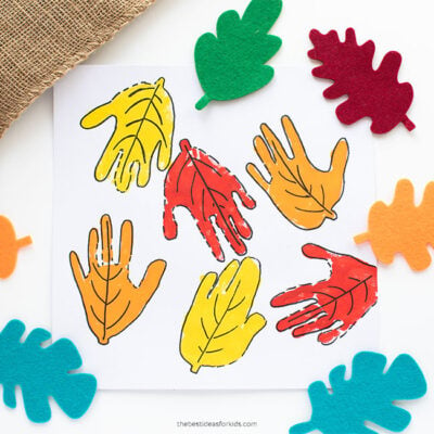 Fall Handprint Art - The Best Ideas for Kids