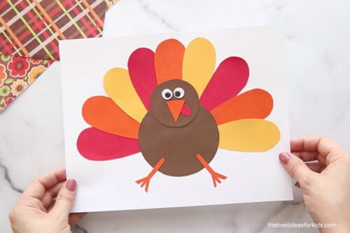 Turkey Template (Free Printables) - The Best Ideas for Kids