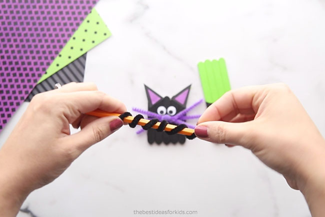 Popsicle Stick Witch - The Best Ideas for Kids