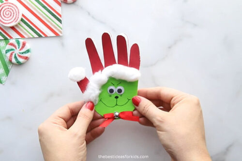 Grinch Handprint - The Best Ideas for Kids