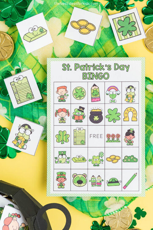 St Patrick's Day Bingo (free Printables) - The Best Ideas For Kids