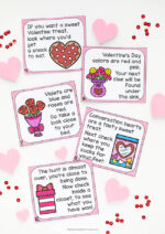 Valentine's Day Scavenger Hunt (with free printable) - The Best Ideas ...