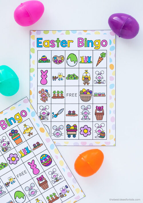 Easter Bingo - The Best Ideas for Kids