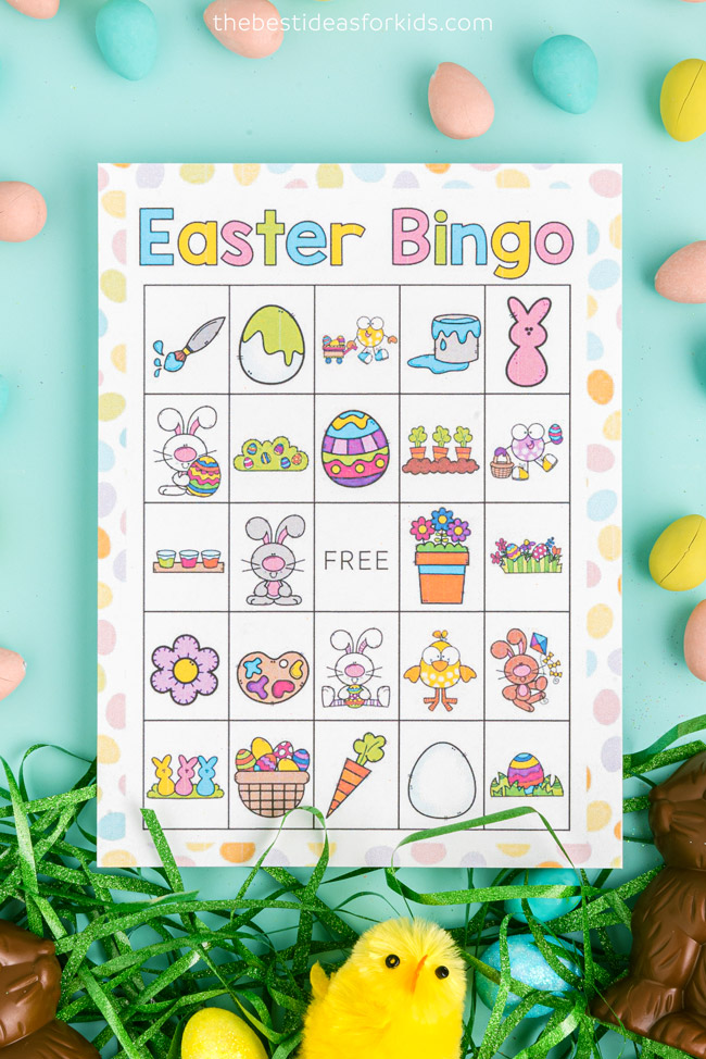 Easter Bingo (Free Printables) - The Best Ideas for Kids