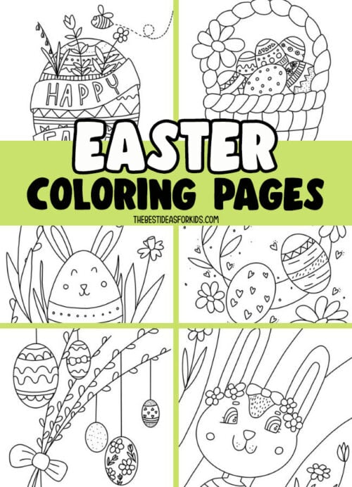 Easter Coloring Pages (Free Printables) - The Best Ideas for Kids