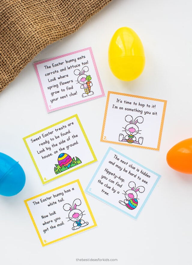 Easter Scavenger Hunt (with free printable) - The Best Ideas for Kids