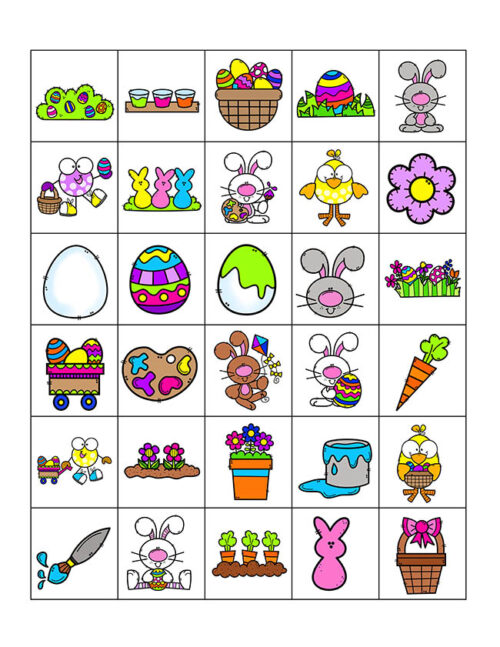 Easter Bingo - The Best Ideas for Kids