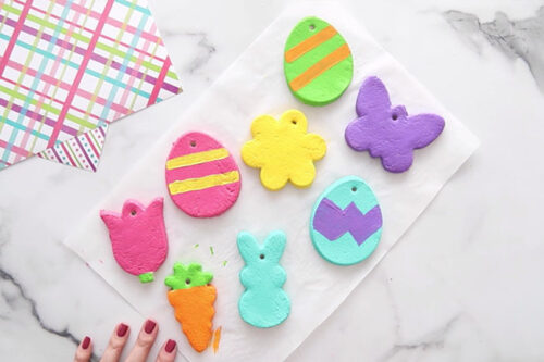 Salt Dough Easter Ornaments - The Best Ideas for Kids