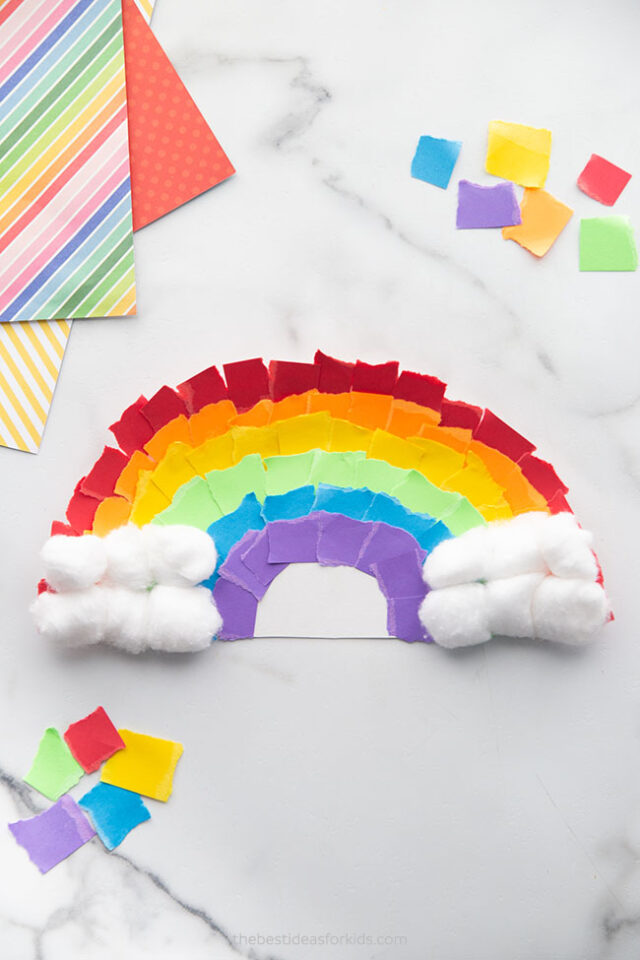 Paper Plate Rainbow - The Best Ideas for Kids