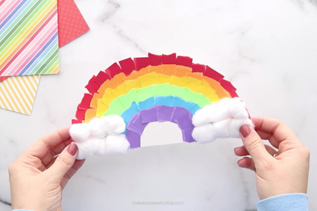 Paper Plate Rainbow - The Best Ideas for Kids