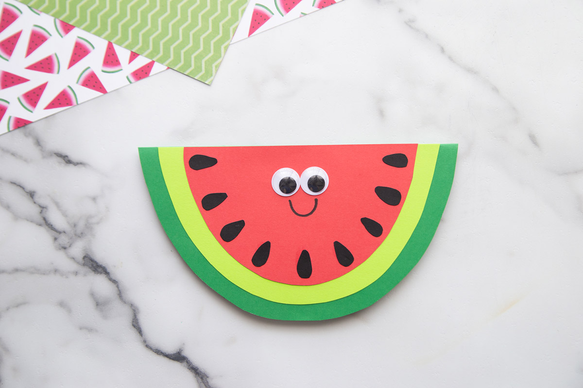 How to Draw Watermelon Art – Create with Usha