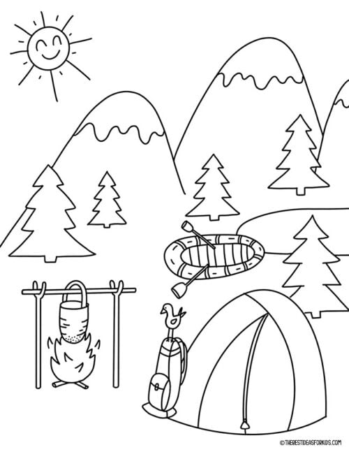 Summer Coloring Pages - The Best Ideas for Kids