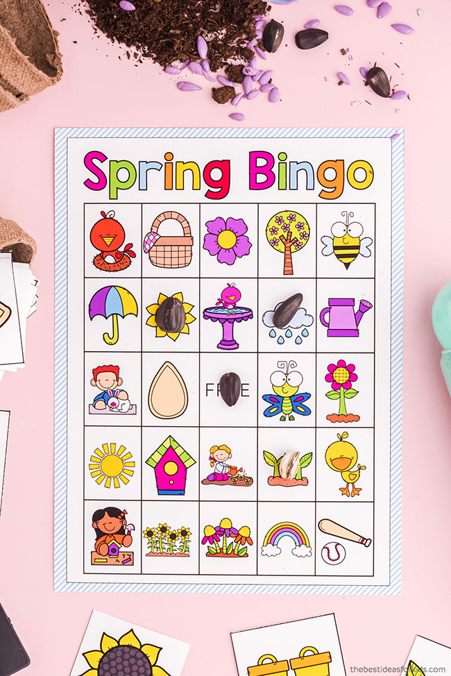 Spring Bingo Free Printables The Best Ideas For Kids