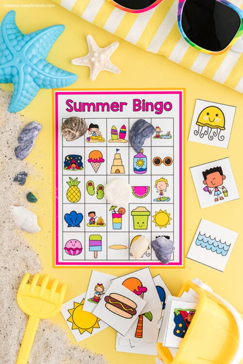 Summer Bingo (Free Printables) - The Best Ideas for Kids