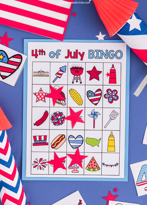 4th of July Bingo (Free Printable) - The Best Ideas for Kids