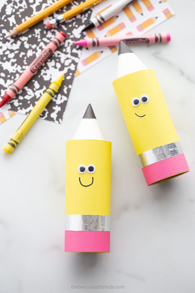 Toilet Paper Roll Pencil - The Best Ideas for Kids