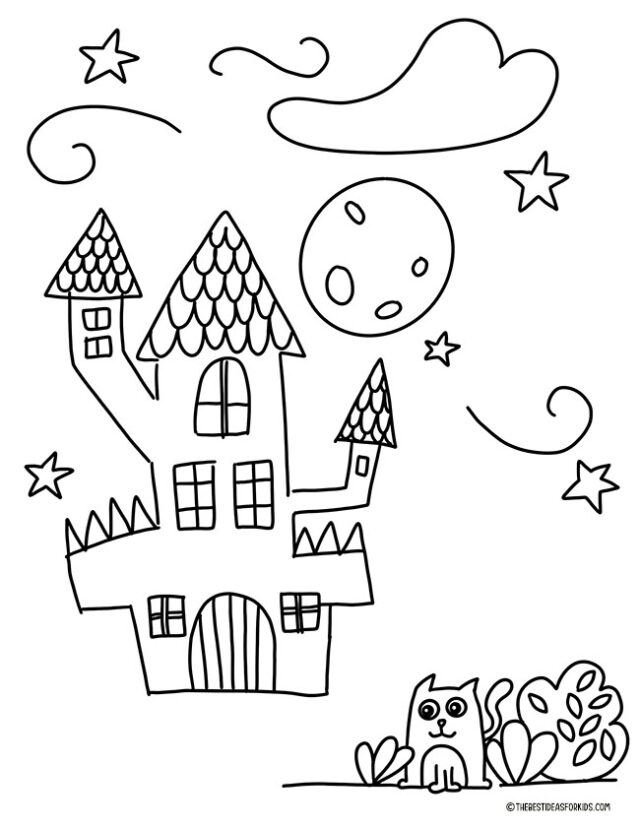 Halloween Coloring Pages (Free Printables) - The Best Ideas for Kids