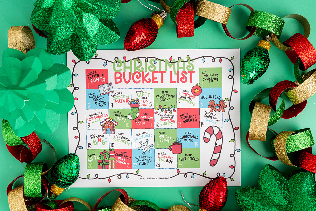 Christmas Bucket List Ideas the kids will love