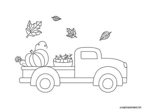 Thanksgiving Coloring Pages (Free Printables) - The Best Ideas for Kids