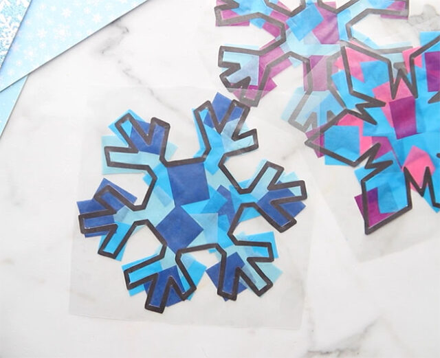 Snowflake Suncatcher The Best Ideas for Kids