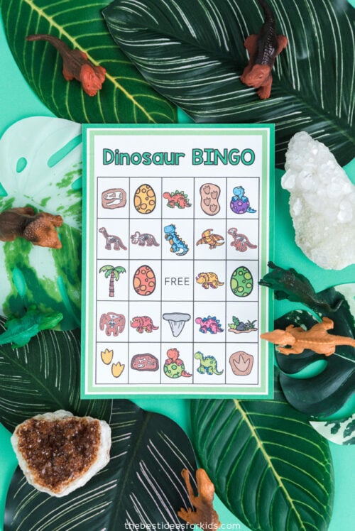 free dinosaur bingo