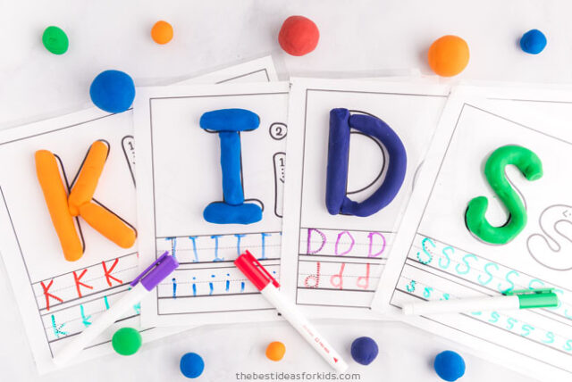 playdough playmat free printables