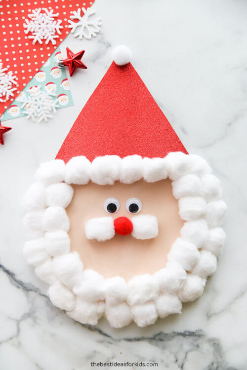 Paper Plate Santa - The Best Ideas for Kids