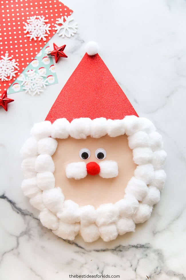 Paper Plate Santa - The Best Ideas For Kids