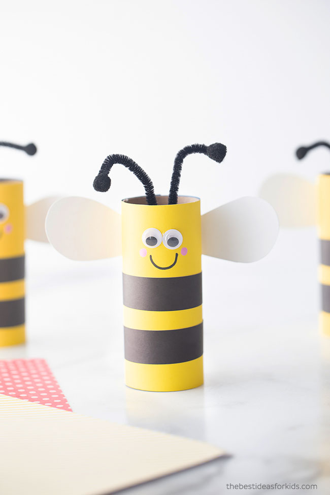 Toilet Paper Roll Bee - The Best Ideas for Kids