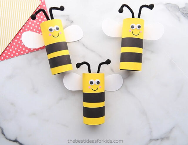Toilet Paper Roll Bee - The Best Ideas for Kids