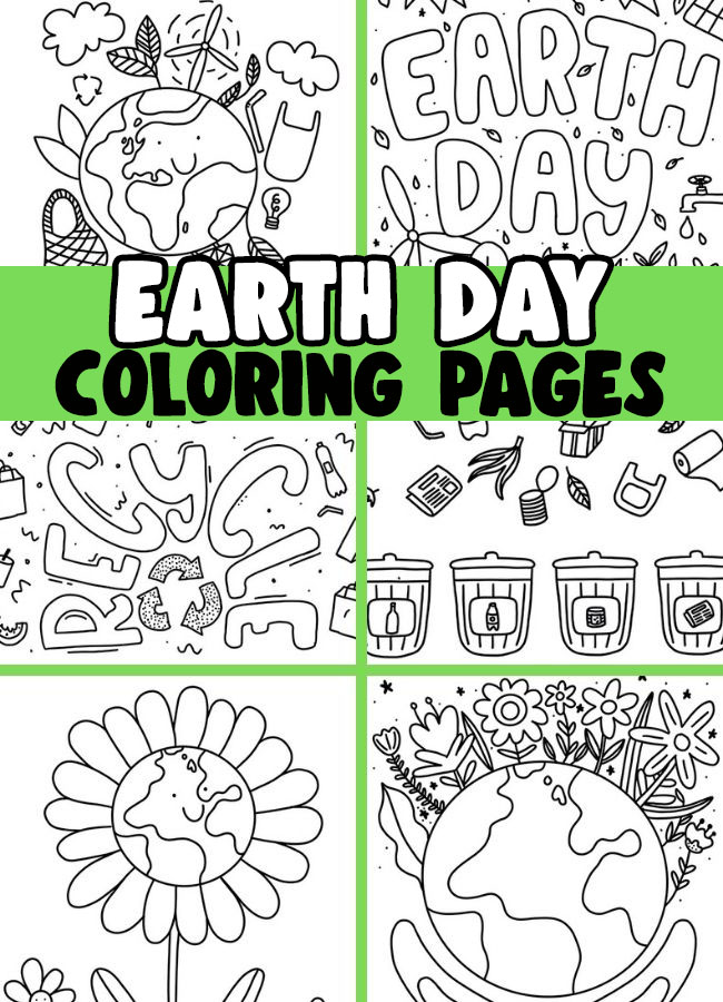 Earth Day Coloring Pages - The Best Ideas for Kids