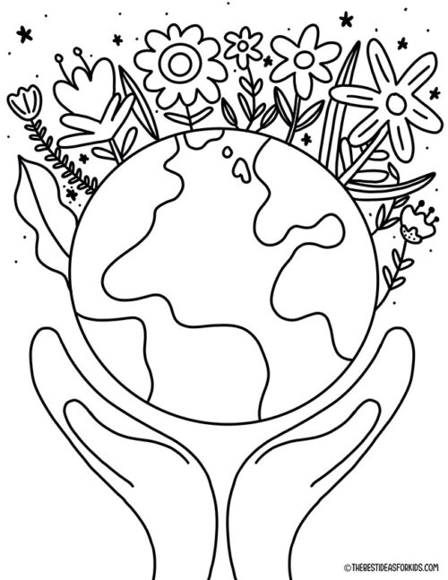 Earth Day Coloring Pages - The Best Ideas for Kids