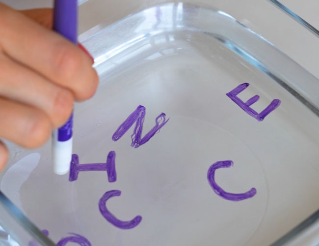 Floating Dry Erase Marker Experiment The Best Ideas for Kids