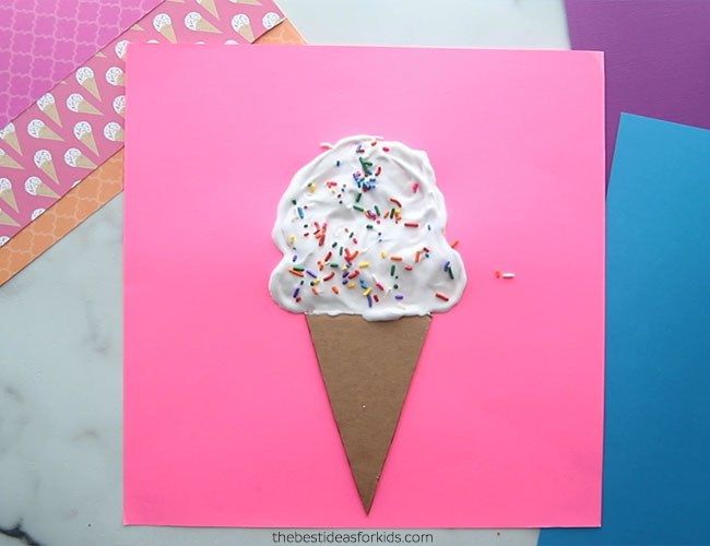 Puffy Paint Ice Cream - The Best Ideas For Kids