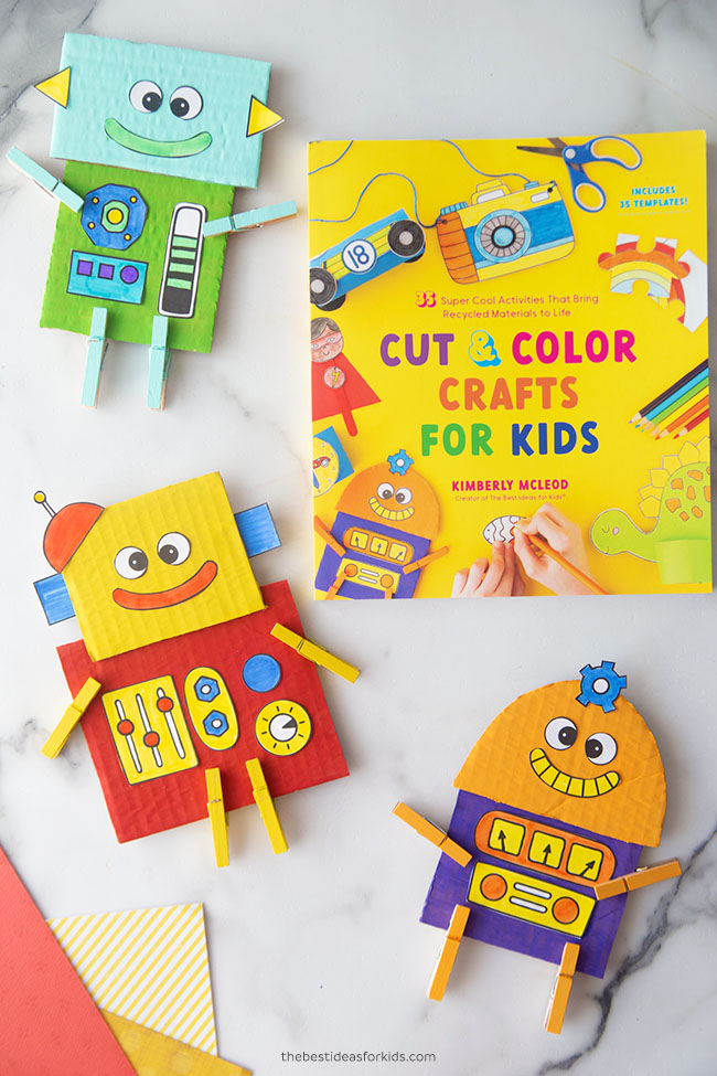 Cardboard Robot Craft - The Best Ideas for Kids