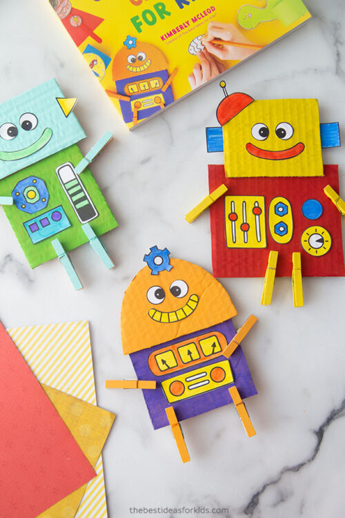 Cardboard Robot Craft - The Best Ideas for Kids