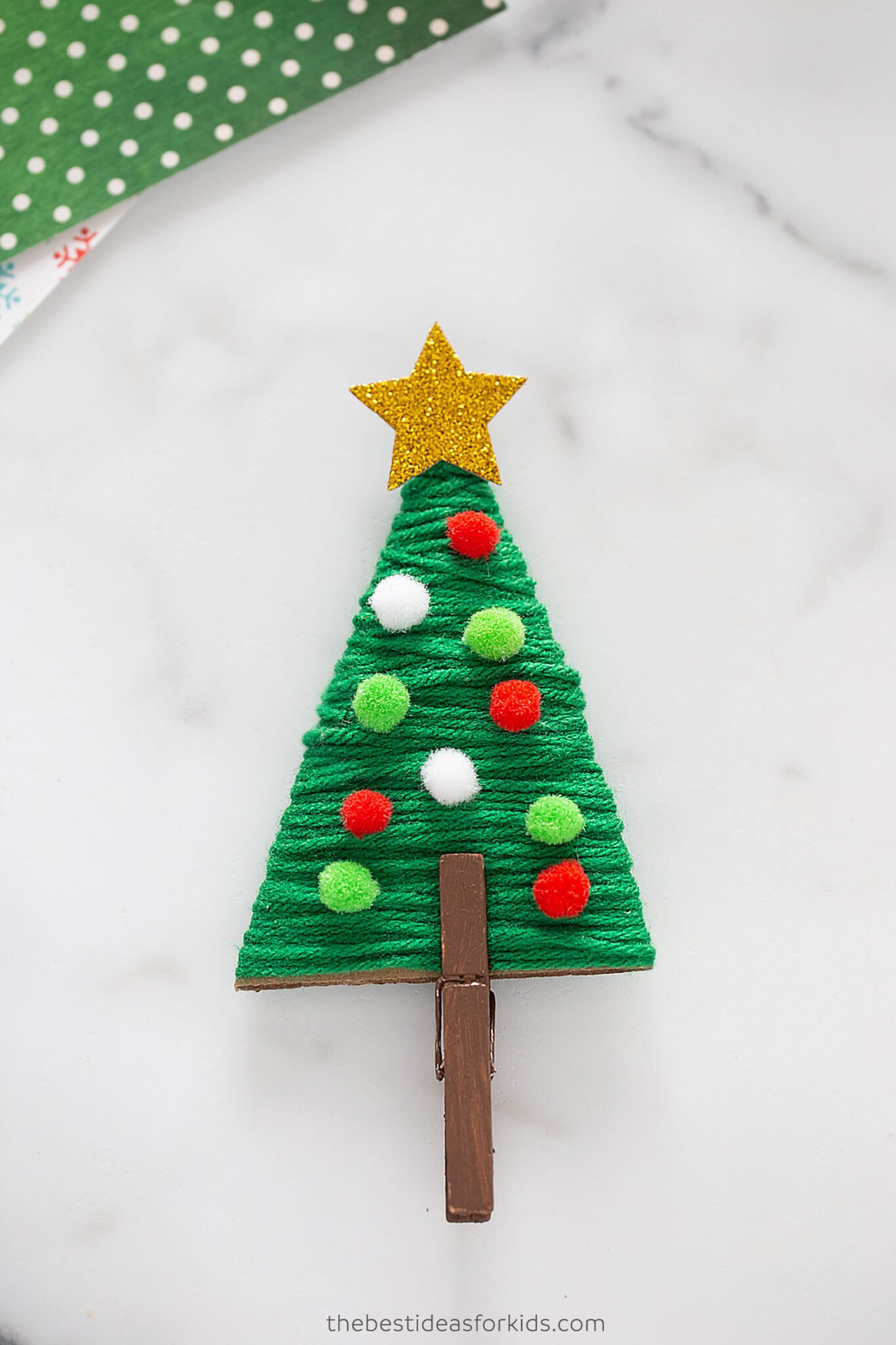 Yarn Christmas Tree The Best Ideas For Kids