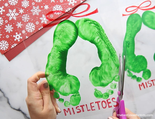 Shrinky Dink Mistletoes - The Best Ideas for Kids