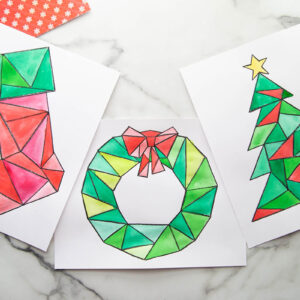 Christmas Watercolor Art