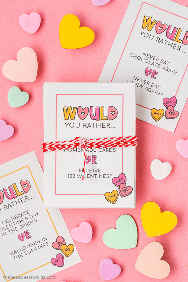 25 Valentine's Day Would You Rather (Free Printables) - The Best Ideas ...