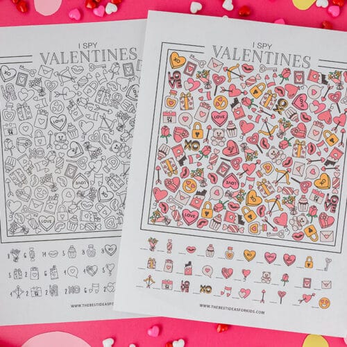 Valentine's Day Coloring Pages (Free Printables) - The Best Ideas for Kids