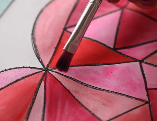 Watercolor Heart Art - The Best Ideas for Kids